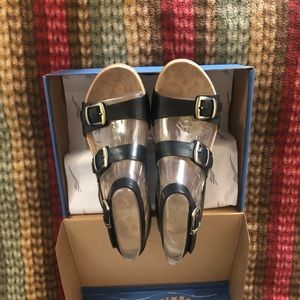 Dansko Lou Burnished Calf Black